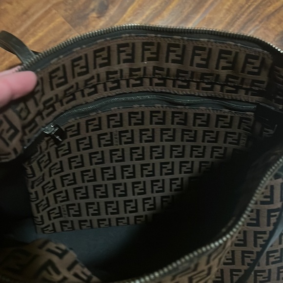 Vintage Authentic Fendi Zucchino Y2K bag - Picture 8 of 12